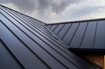 image of a house with a metal roof in Northwest Arkansas