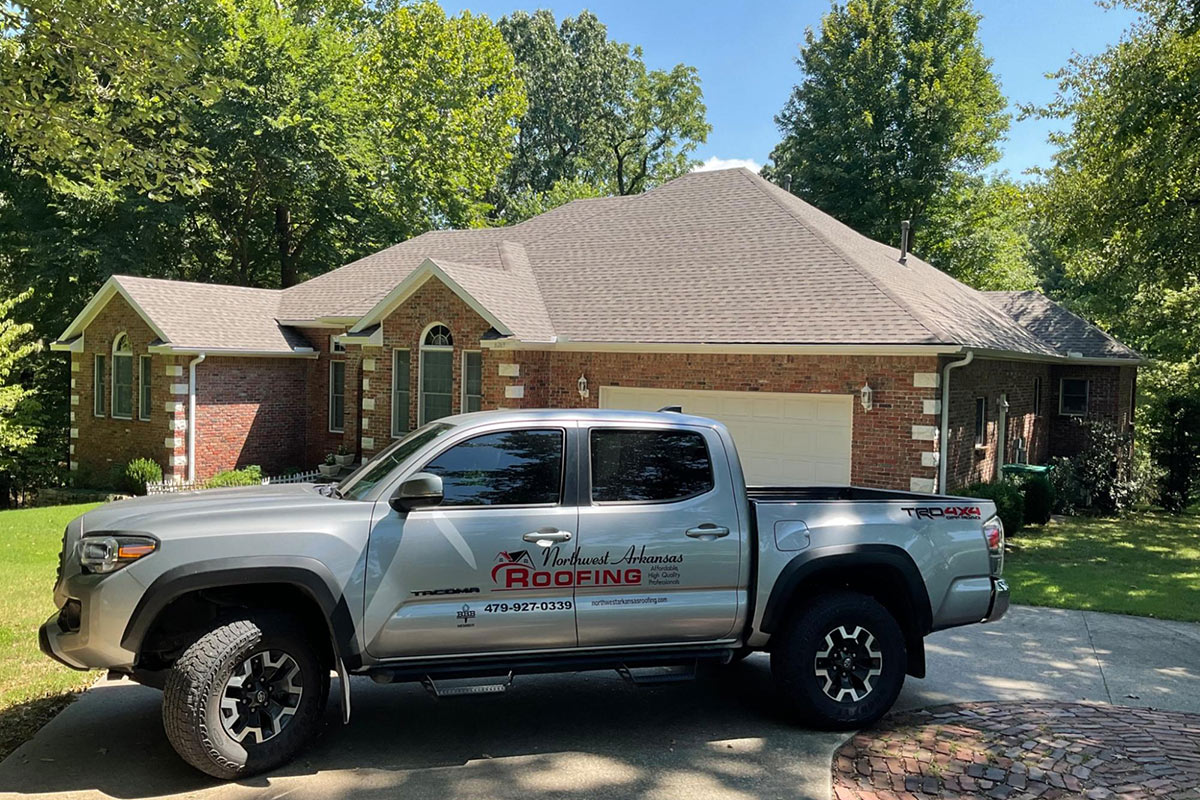 NWA New Residential construction roofing project